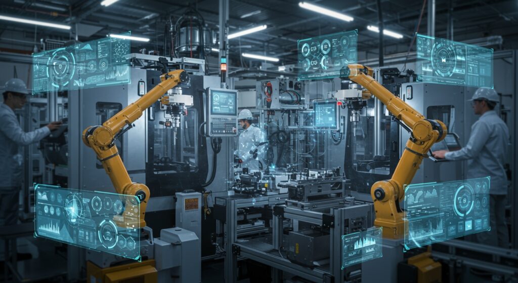 Agentic AI in der Industrie 4.0: Revolution der intelligenten Fabrik durch autonome KI-Agenten